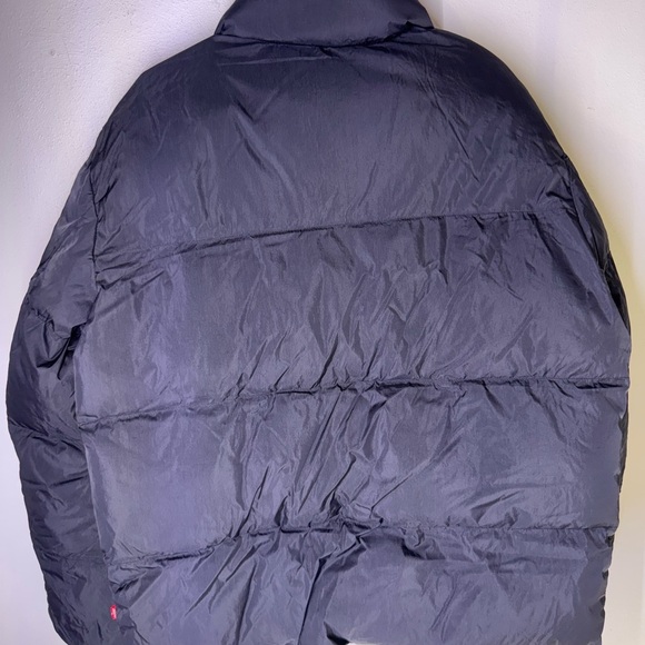 New Levi's Black Puffer Jacket Men’s size Large coat - Picture 4 of 7